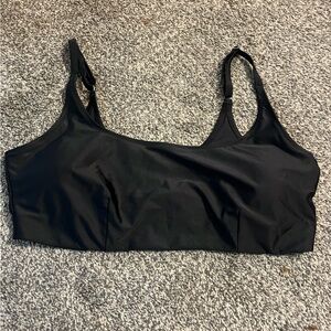 Black Swim Top